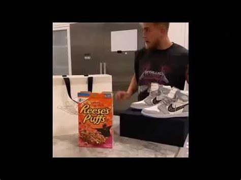 jake paul dior jordans|Jake Paul Faked Eating Cereal Out Of Dior Jordan 1 .